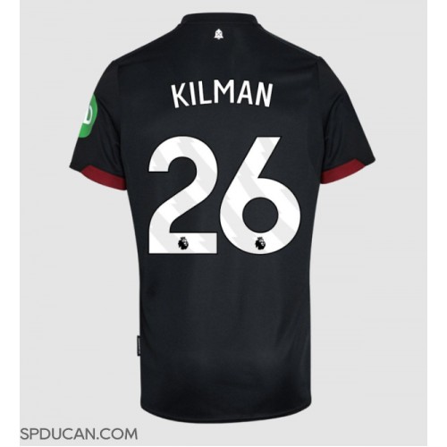 Muški Nogometni Dres West Ham United Max Kilman #26 Gostujuci 2024-25 Kratak Rukav